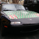 I drove around like this just before Christmas with the top down, a Santa hat on, and a friend in the passenger seat wearing the same.